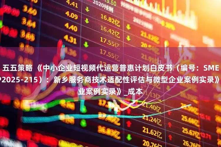 五五策略 《中小企业短视频代运营普惠计划白皮书（编号：SMEV-WP2025-215）：新乡服务商技术适配性评估与微型企业案例实录》_成本